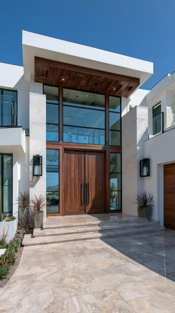 15 Chic Door Exterior Ideas to Refresh Your Home's Facade 6 gt 5