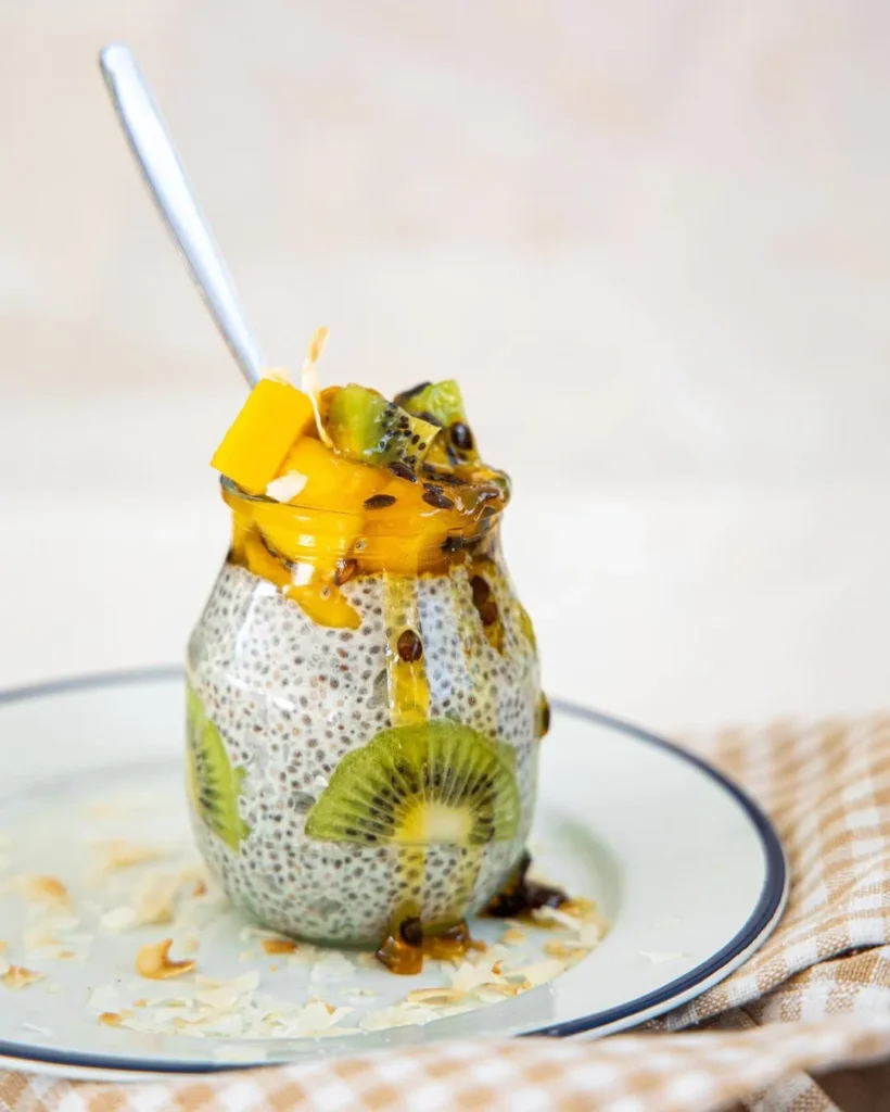 Coconut Chia Pudding with Tropical Fruits – Creamy, Vibrant & Made Overnight 2 keep 86