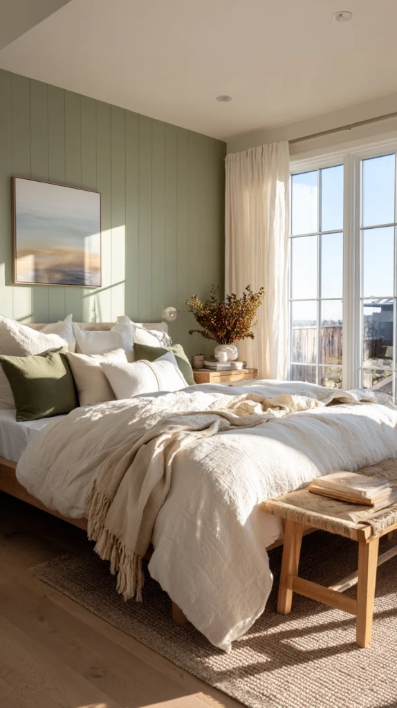 14 Green Bedroom Ideas | Calm Cozy Bedroom Aesthetic 2 qs 1