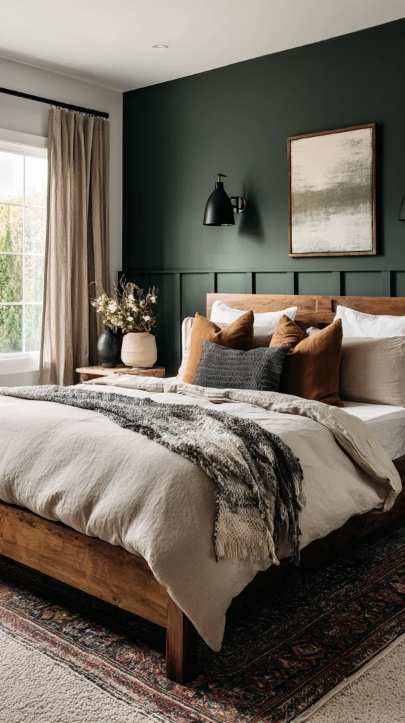 14 Green Bedroom Ideas | Calm Cozy Bedroom Aesthetic 4 qs 3