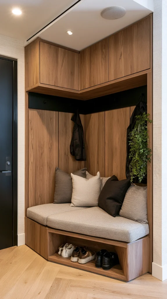 12 Shoe Bench Setups for the Entryway of a Very Organized Household 13 rf 12