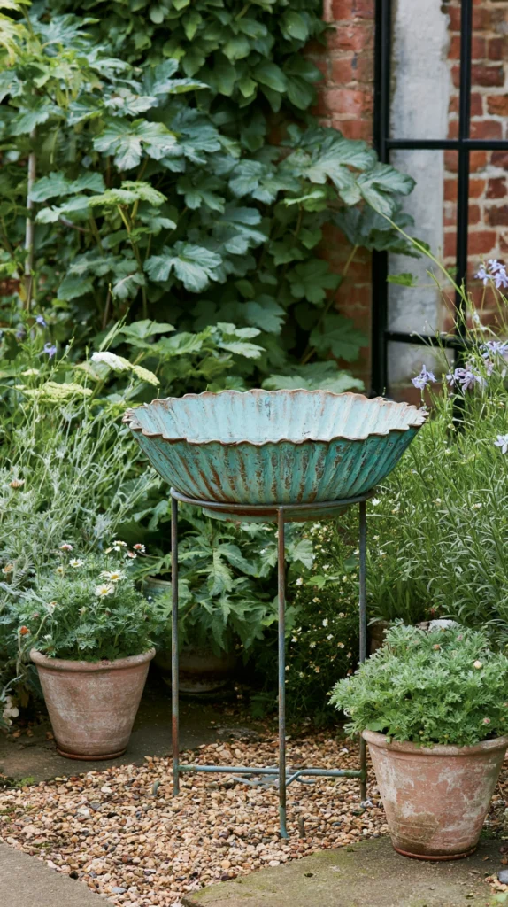 13 Homemade Bird Bath Ideas for Budget-Friendly Backyard Wildlife 13 vq 12