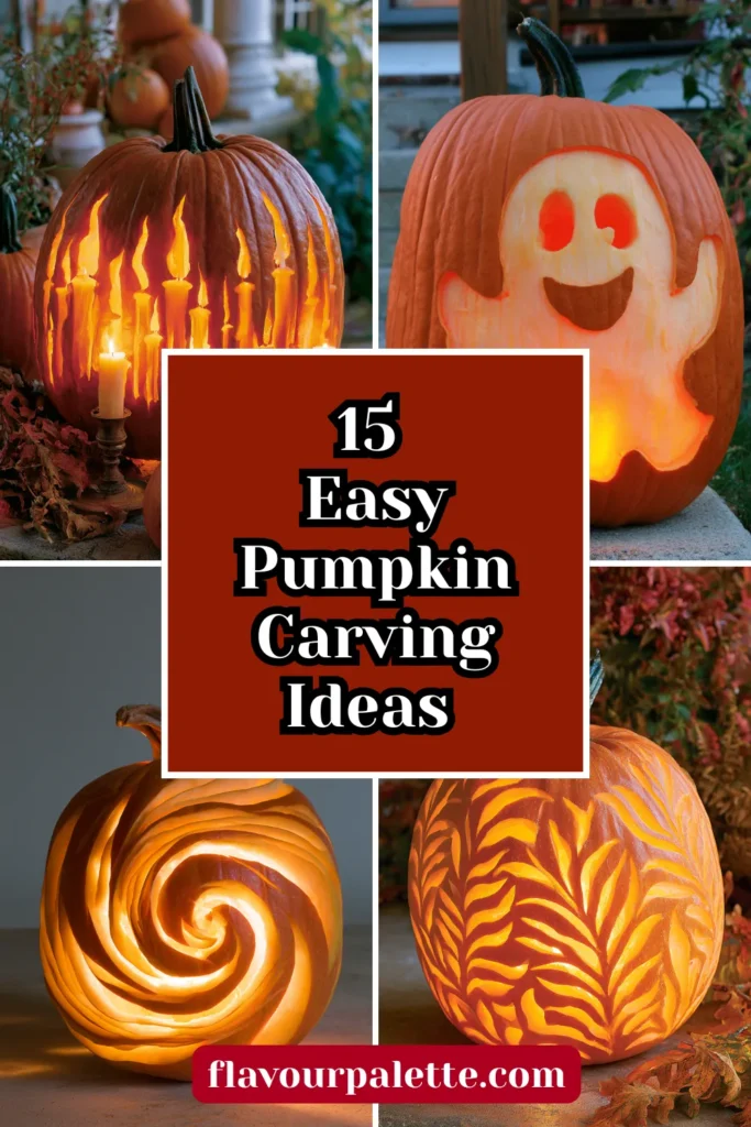 15 Easy Pumpkin Carving Ideas Anyone Can Try 1 15 18