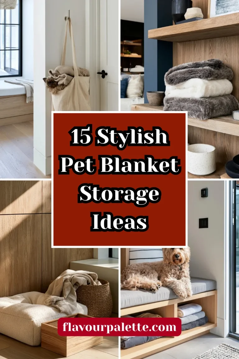 15 Stylish Pet Blanket Storage Ideas That Keep Your Home Looking Intentional