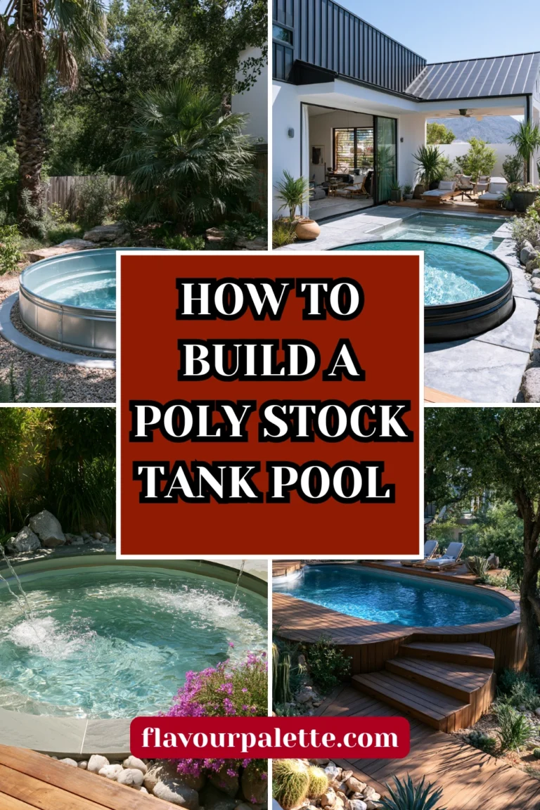 How to Build a Poly Stock Tank Pool That Actually Looks Good