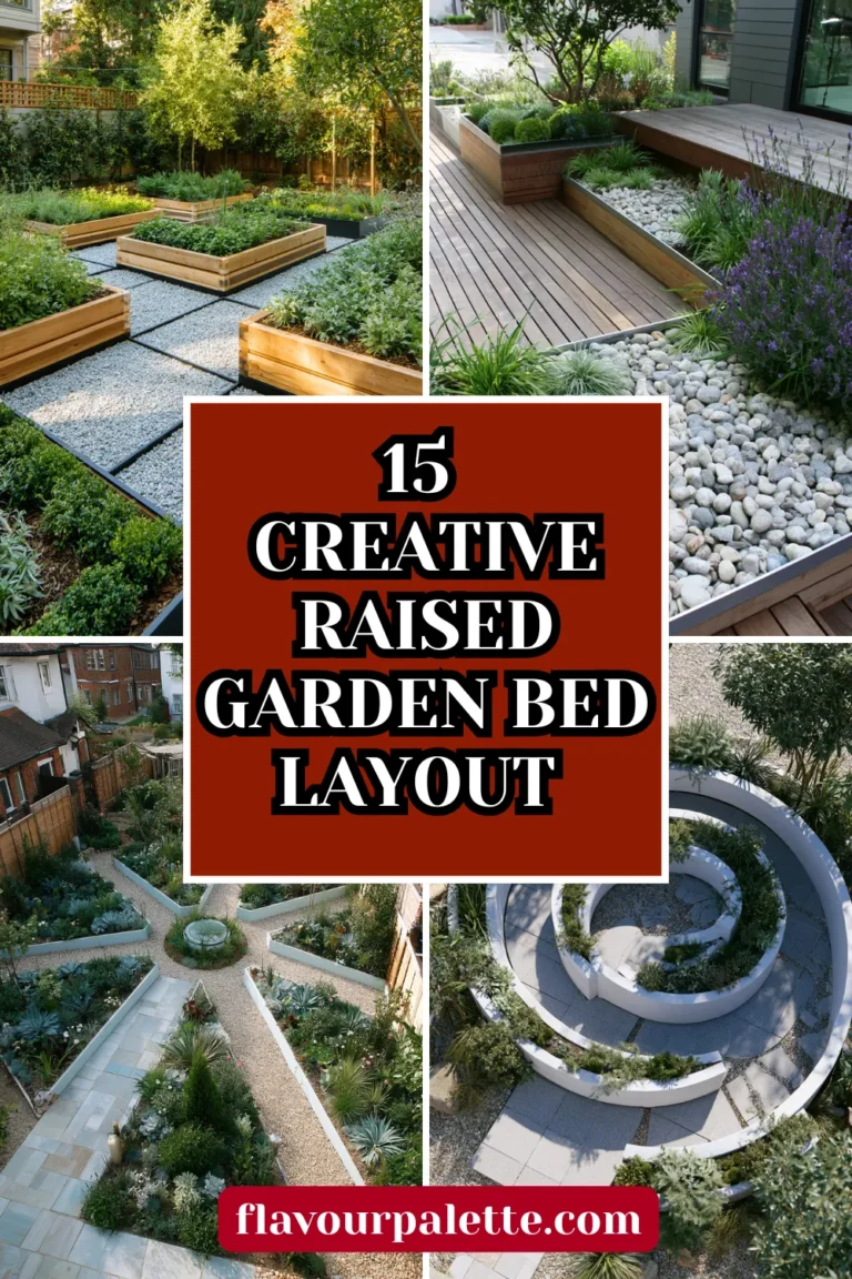 15 Creative Raised Garden Bed Layouts for Your Backyard