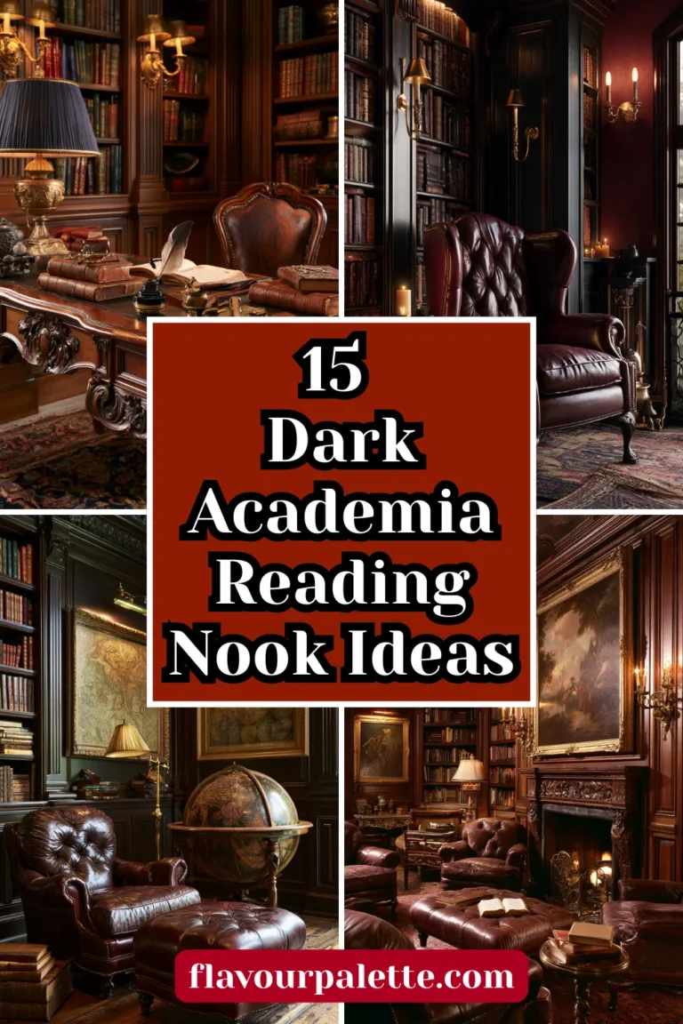 15 Dark Academia Reading Nook Ideas 19 15 Dark Academia Reading Nook Ideas
