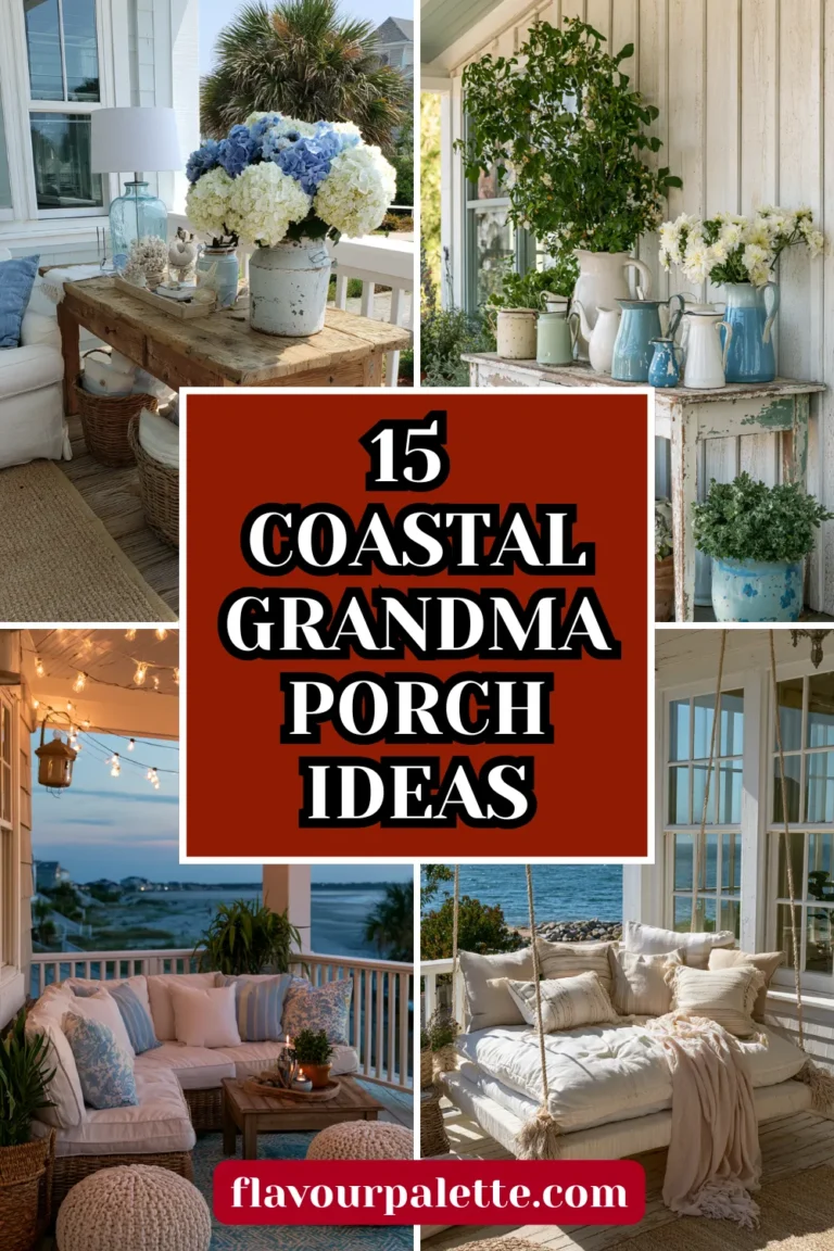 15 Coastal Grandma Porch Ideas
