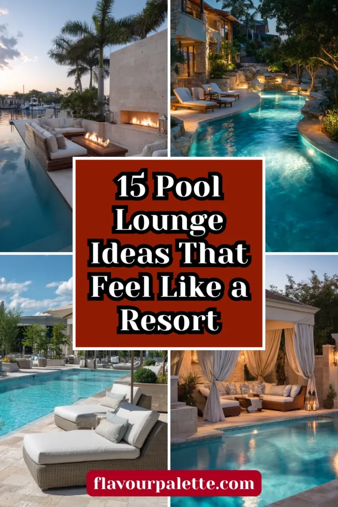 15 Pool Lounge Ideas That Feel Like a Resort 1 15 46