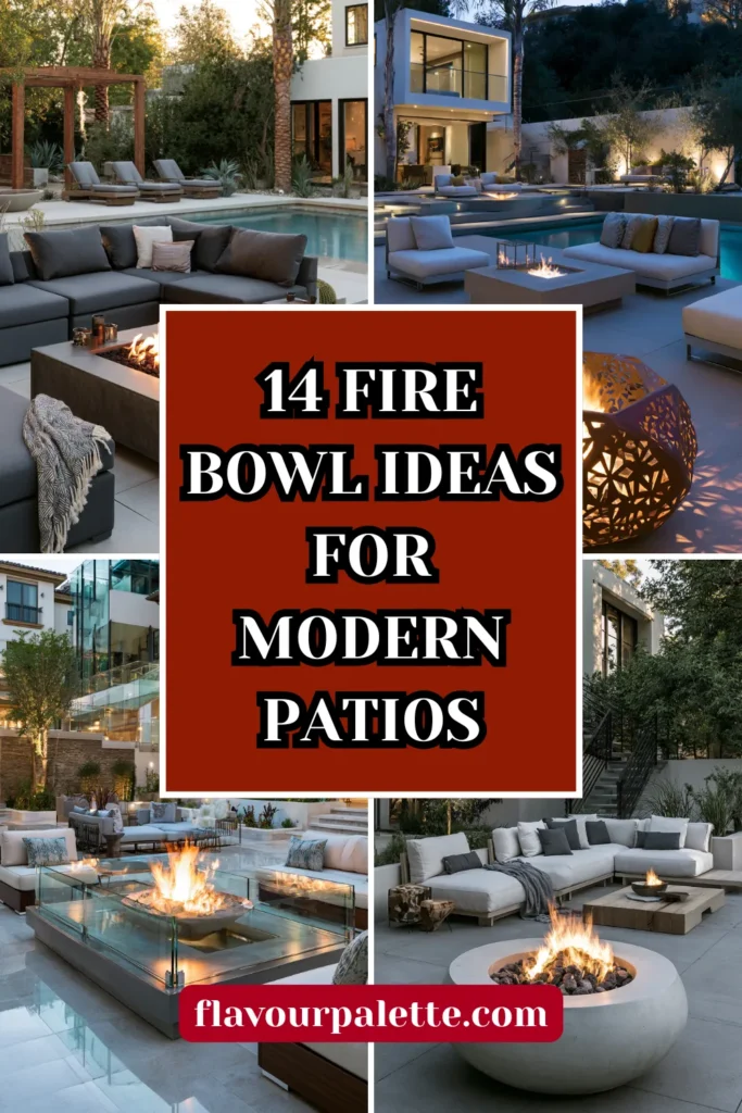 14 Fire Bowl Ideas for Modern Patios 1 15 62