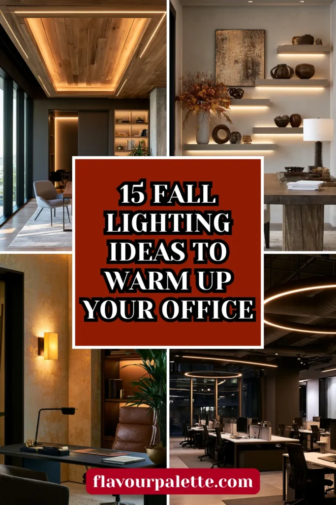 15 Fall Lighting Ideas to Warm Up Your Office 1 15 78
