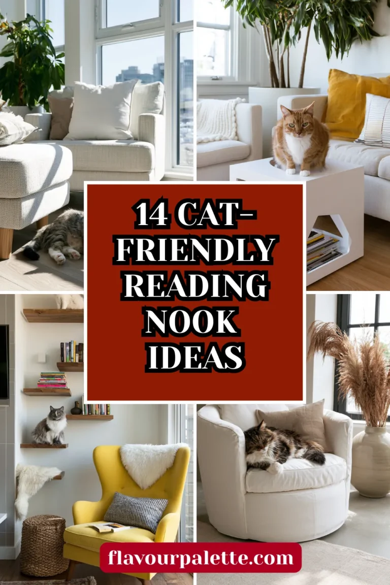 14 Cat-Friendly Reading Nook Ideas