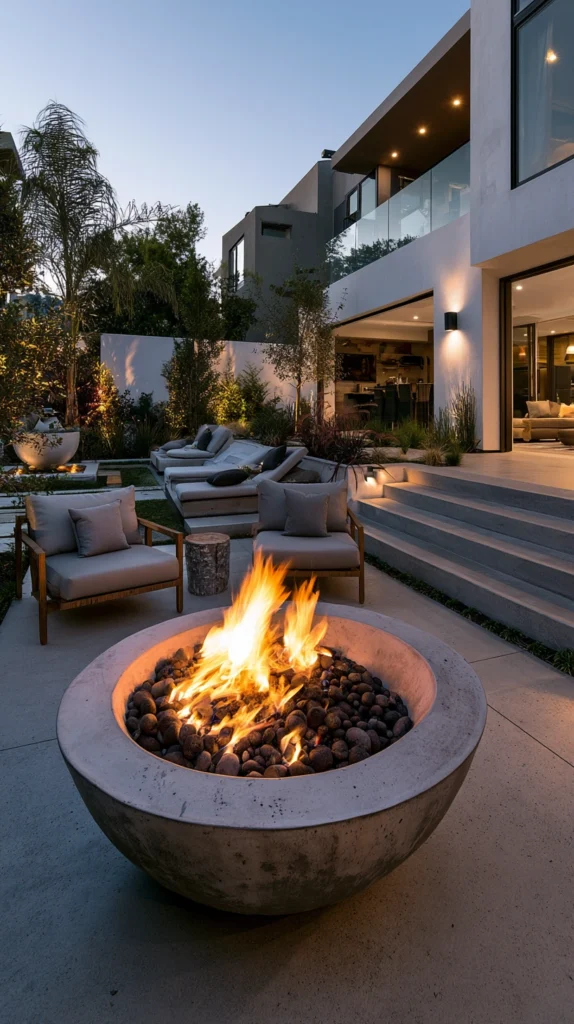 14 Fire Bowl Ideas for Modern Patios 7 ES 6