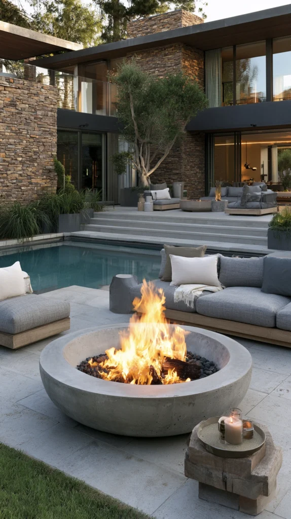 14 Fire Bowl Ideas for Modern Patios 10 ES 9