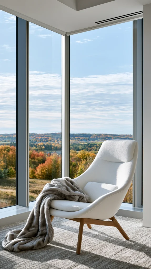 13 Cozy Throw Blanket and Chair Ideas for Office Breaks 11 fe 10