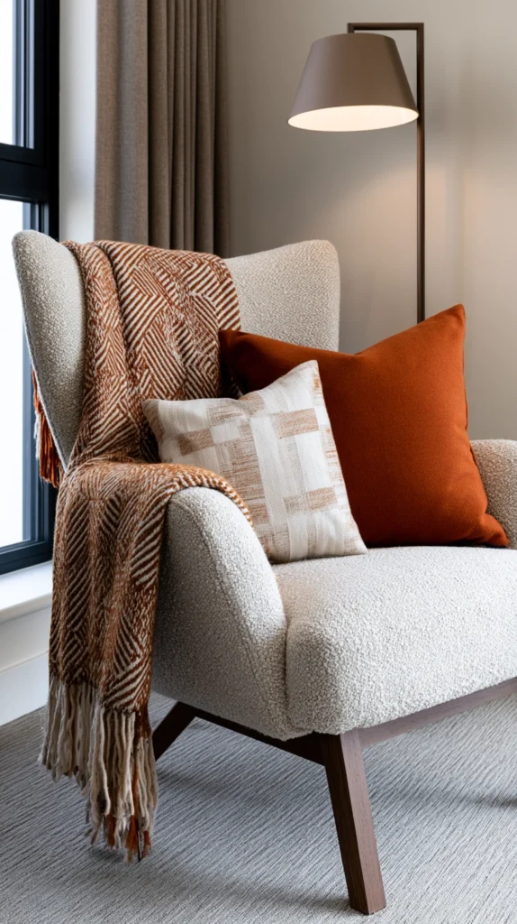 13 Cozy Throw Blanket and Chair Ideas for Office Breaks 8 fe 7