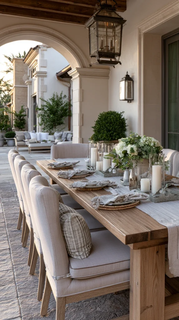 15 Outdoor Dining Corners That Feel Romantic 11 hg 10