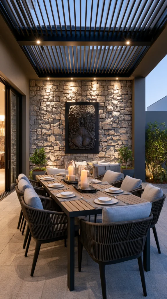 15 Outdoor Dining Corners That Feel Romantic 13 hg 12