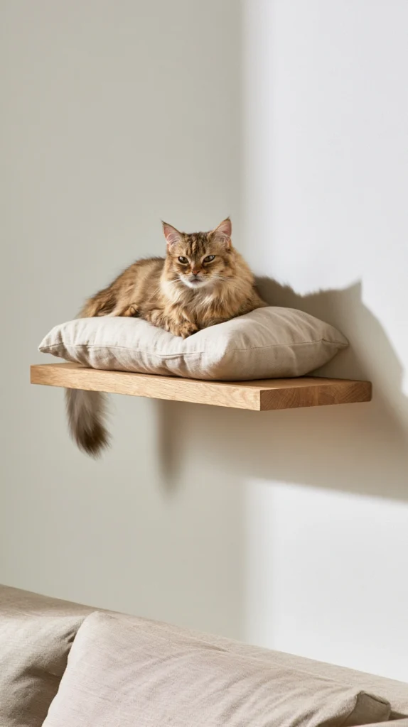 15 Floating Cat Bed Ideas That Save Space, Elevate Your Décor, and Make Your Cat Happier 2 pd 1 1