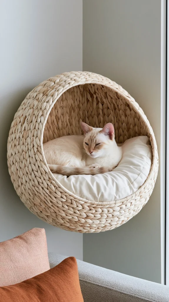 15 Floating Cat Bed Ideas That Save Space, Elevate Your Décor, and Make Your Cat Happier 13 pd 12 1