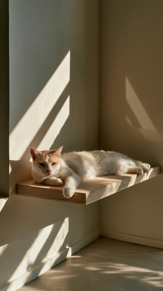 15 Floating Cat Bed Ideas That Save Space, Elevate Your Décor, and Make Your Cat Happier 14 pd 13 1