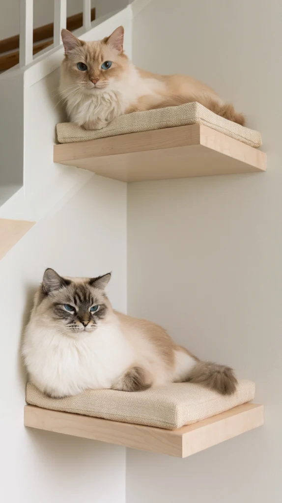 15 Floating Cat Bed Ideas That Save Space, Elevate Your Décor, and Make Your Cat Happier 15 pd 14 1