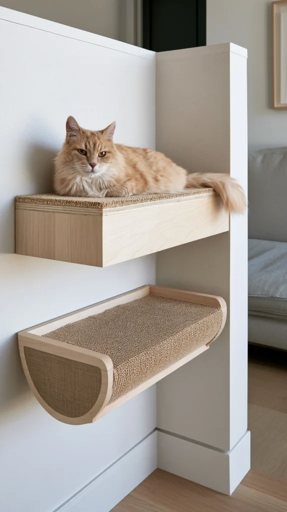 15 Floating Cat Bed Ideas That Save Space, Elevate Your Décor, and Make Your Cat Happier 5 pd 4 1