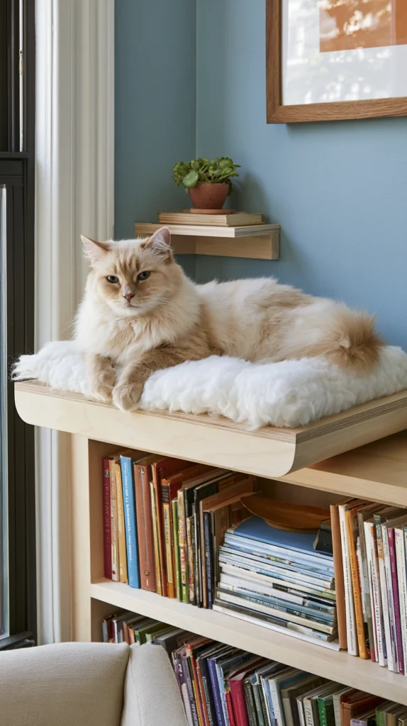 15 Floating Cat Bed Ideas That Save Space, Elevate Your Décor, and Make Your Cat Happier 10 pd 9 1