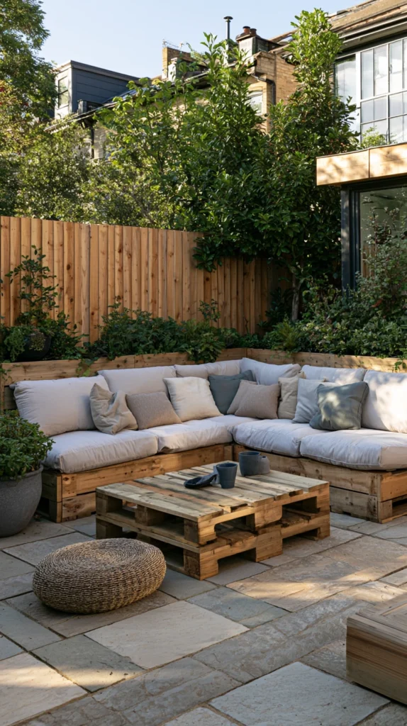 14 Stylish Small Garden Pallet Seating Ideas with a Luxury Feel 11 qe 10