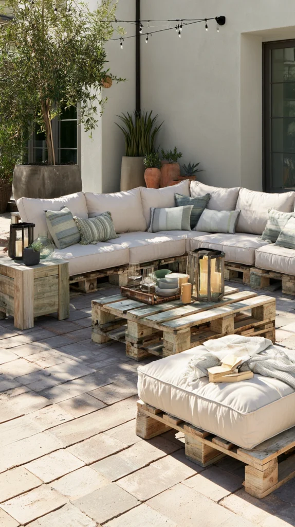 14 Stylish Small Garden Pallet Seating Ideas with a Luxury Feel 14 qe 13