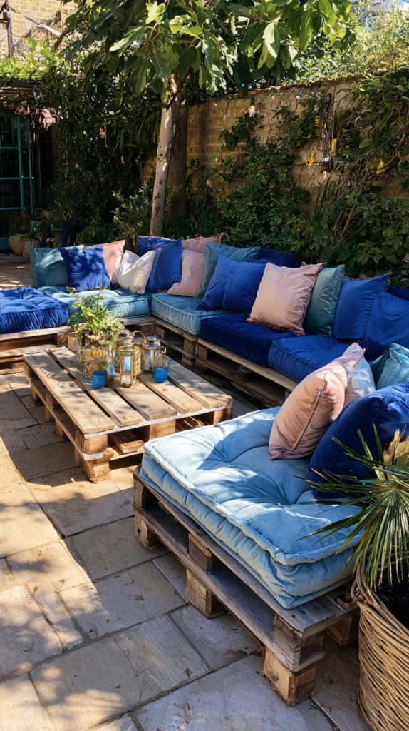 14 Stylish Small Garden Pallet Seating Ideas with a Luxury Feel 4 qe 3