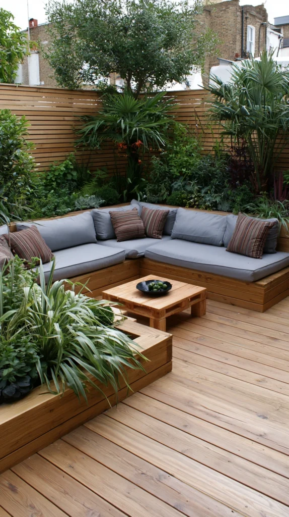 14 Stylish Small Garden Pallet Seating Ideas with a Luxury Feel 7 qe 6