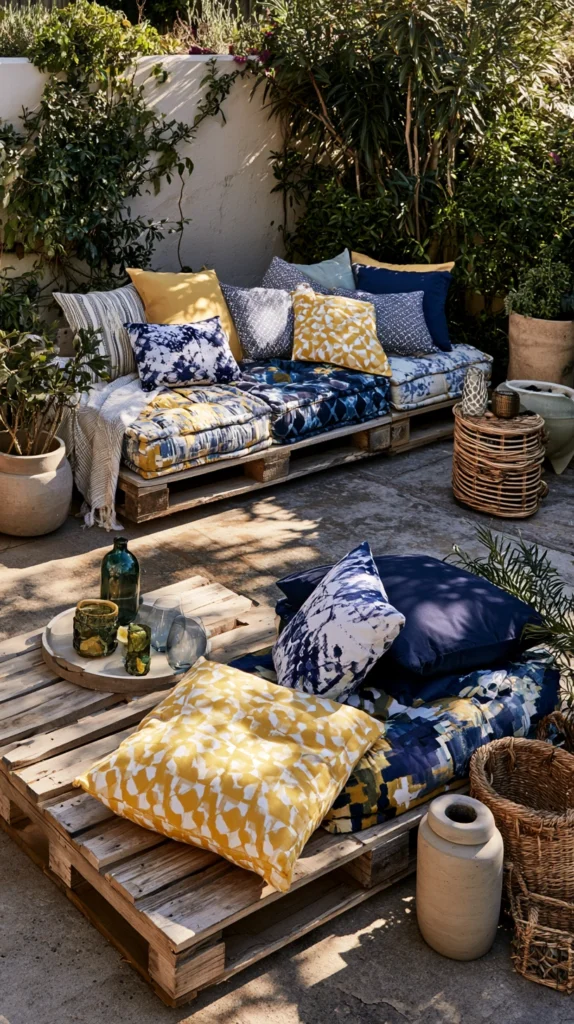 14 Stylish Small Garden Pallet Seating Ideas with a Luxury Feel 9 qe 8