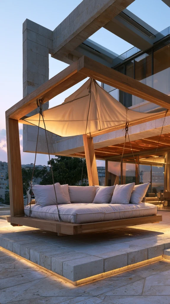 13 Dreamy Garden Swing Bed: Cozy Outdoor Retreat Ideas 2 re 1