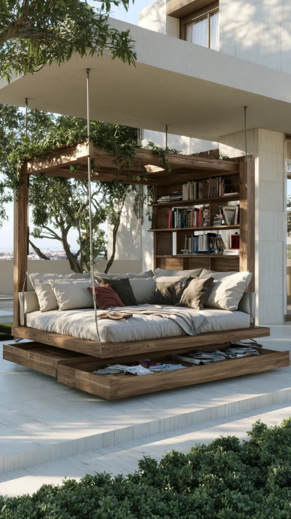 13 Dreamy Garden Swing Bed: Cozy Outdoor Retreat Ideas 9 re 8