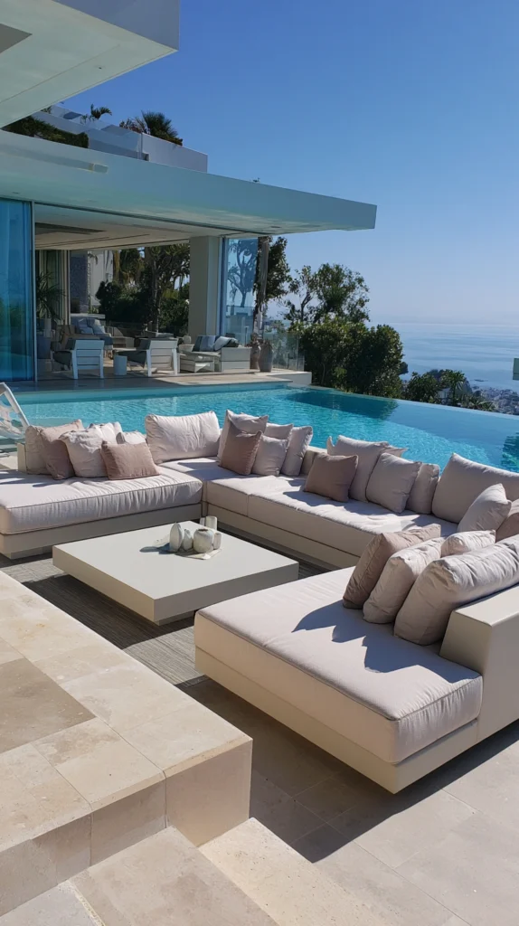 15 Poolside Seating Ideas That Feel High-End 2 we 1 1