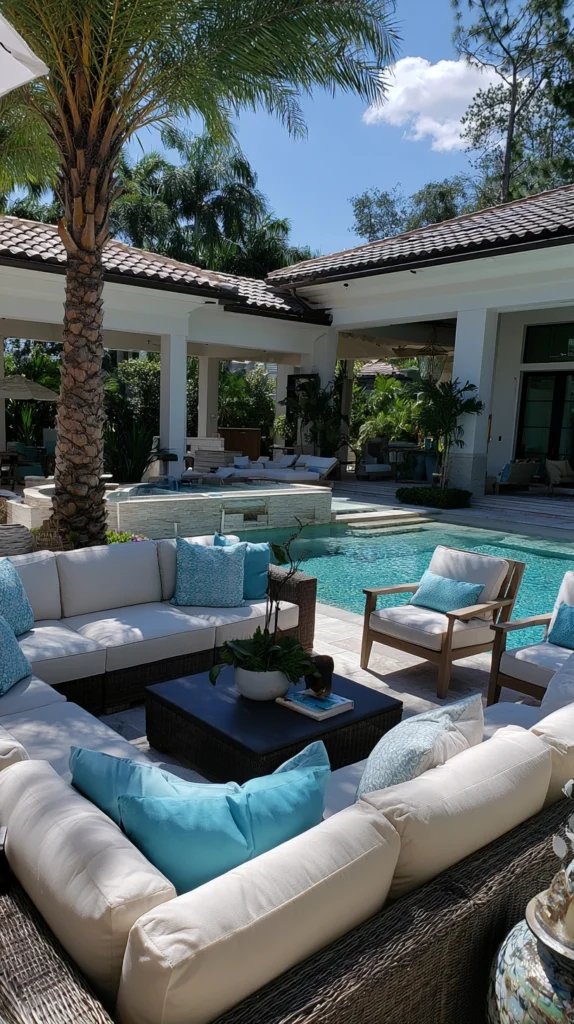 15 Poolside Seating Ideas That Feel High-End 16 we 15