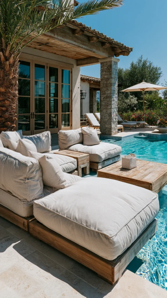 15 Poolside Seating Ideas That Feel High-End 5 we 4 1