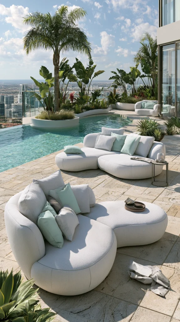 15 Poolside Seating Ideas That Feel High-End 6 we 5 1