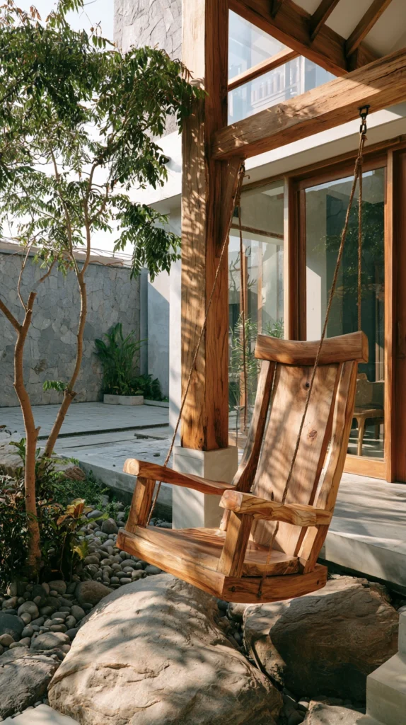 14 Wooden Garden Swing Inspiration 11 wq 10