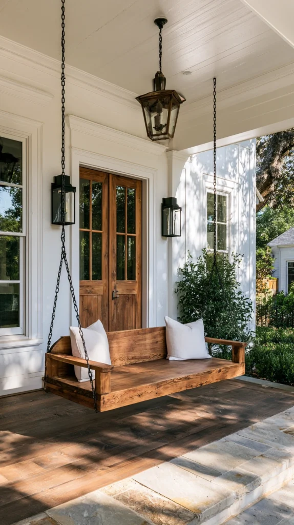 14 Wooden Garden Swing Inspiration 6 wq 5