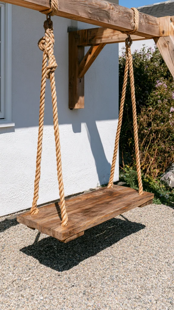 14 Wooden Garden Swing Inspiration 8 wq 7