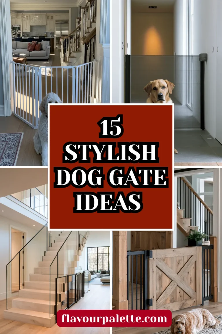 15 Stylish Dog Gate Ideas for Indoors 19 15 Stylish Dog Gate Ideas for Indoors