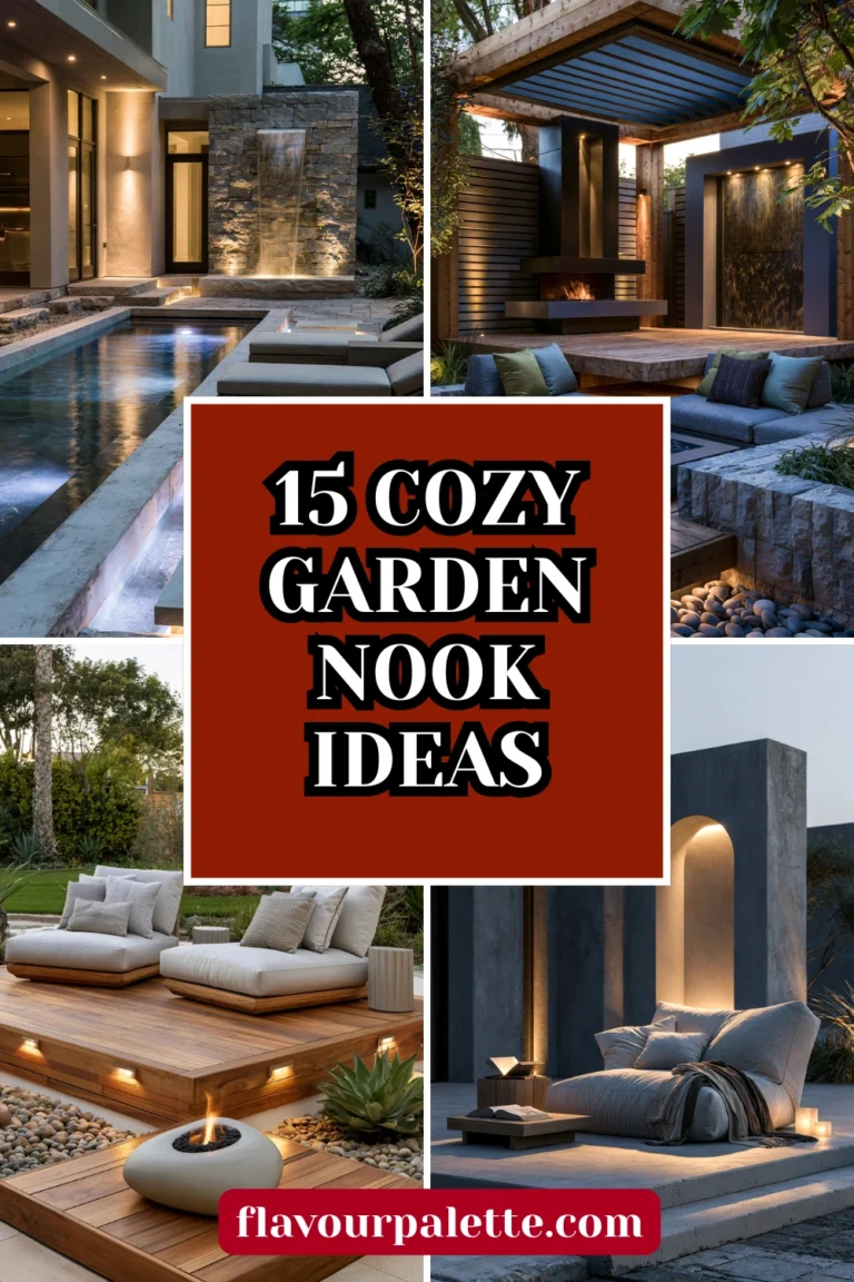 15 Cozy Garden Nook Ideas for a Relaxing Outdoor Escape