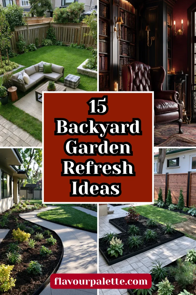 15 Backyard Garden Refresh Ideas on a Budget
