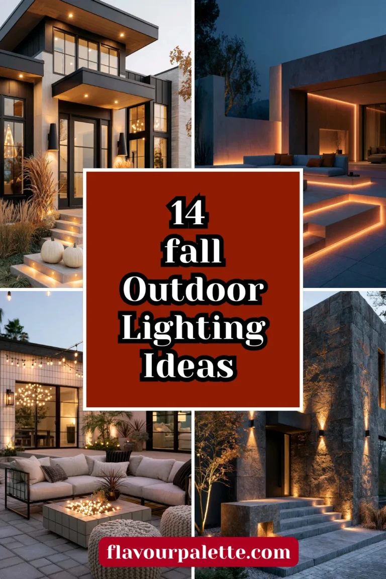 14 Fall Outdoor Lighting Ideas That Feel Magical