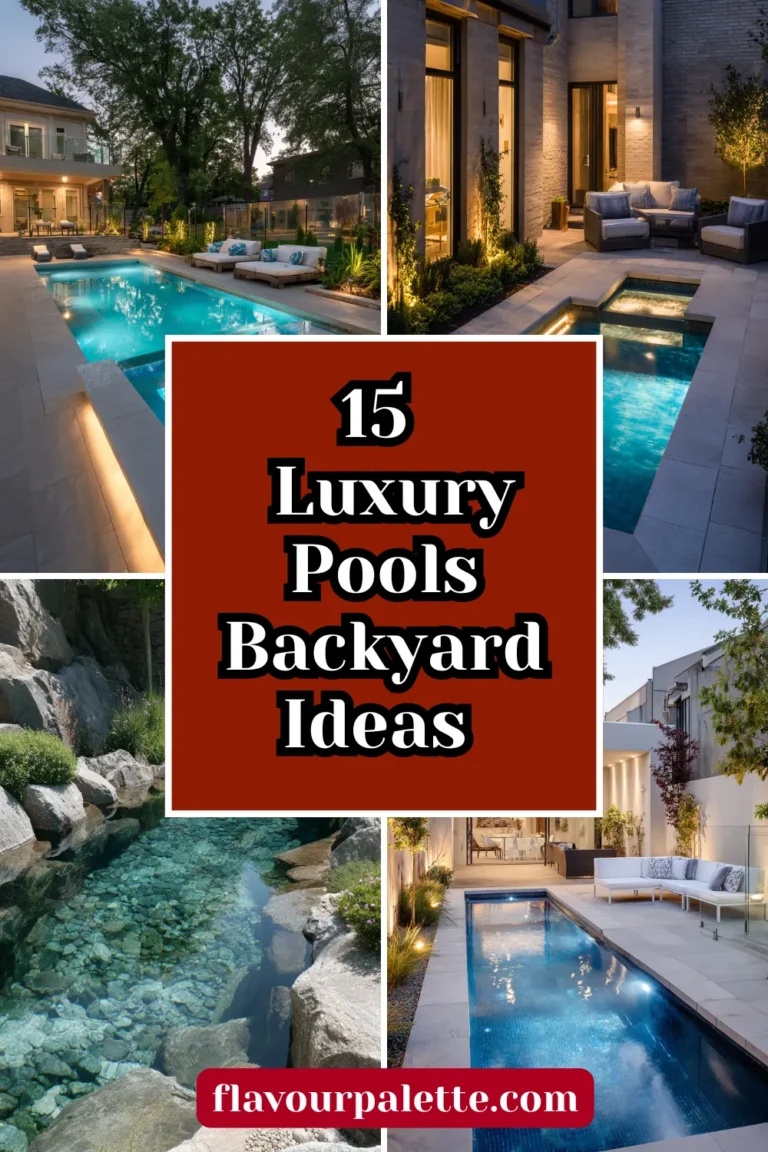15 Stunning Luxury Pools Backyard Ideas You'll Love 8 15 Stunning Luxury Pools Backyard Ideas You’ll Love