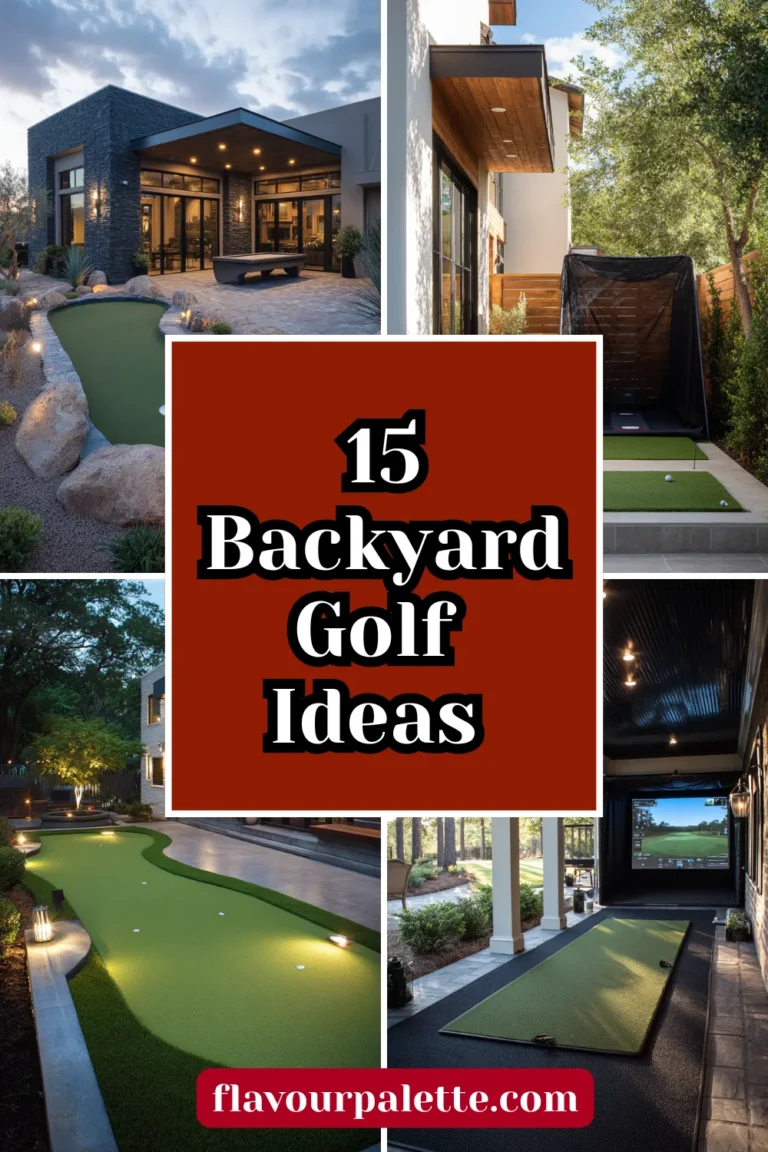 15 Backyard Golf Ideas to Upgrade Your Outdoor Space 6 15 Backyard Golf Ideas to Upgrade Your Outdoor Space