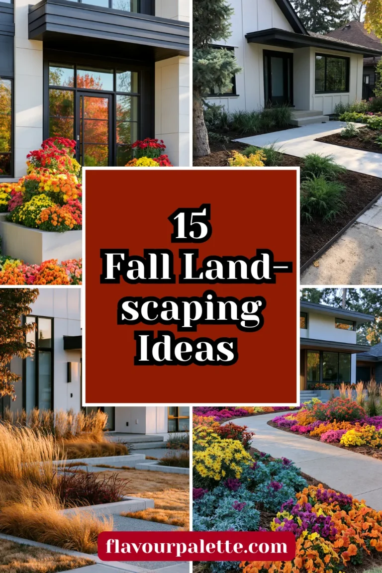 15 Fall Landscaping Ideas That Boost Curb Appeal 4 15 Fall Landscaping Ideas That Boost Curb Appeal