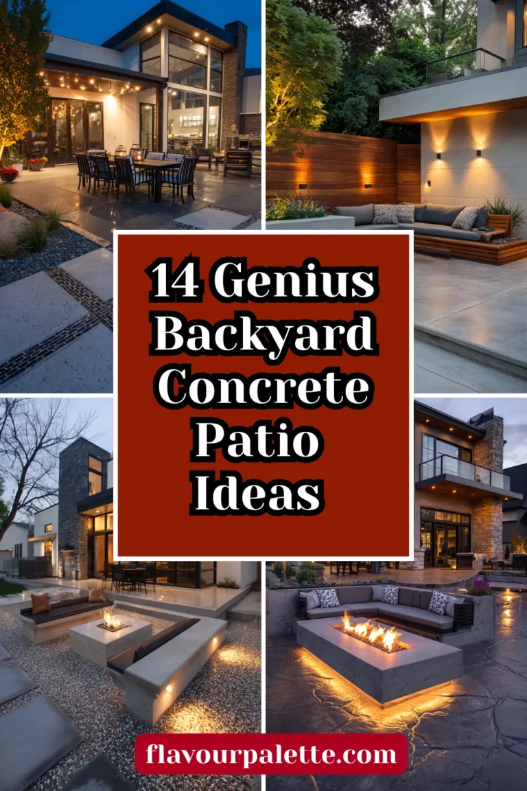 14 Genius Backyard Concrete Patio Ideas to Try This Year 3 14 Genius Backyard Concrete Patio Ideas to Try This Year